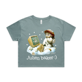 Julien Baker "Online Angel" Crop Top T-Shirt